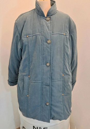WEILL Paris – Veste Matelassée Bleu-Gris – T42 – Élégance Intemporelle
