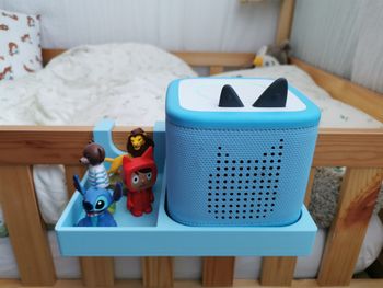 Étagère de lit pour Toniebox 2 - Bleu