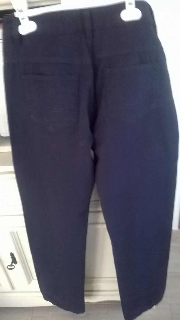pantalon marine taille 36 - photo numéro 3