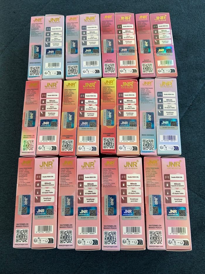 12 JNR 28k avec 2 gouts a chaque fois - photo numéro 1