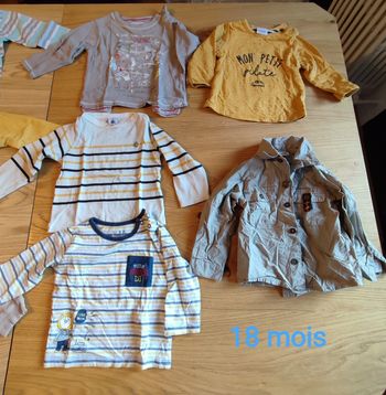 Lot vêtements 18 mois