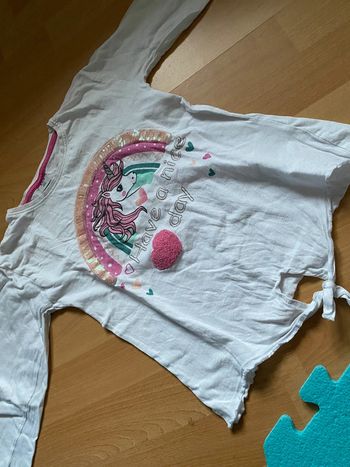 T-shirt manches longues / Pull « have a Nice Day » fin Kiki&Koko Taille 122