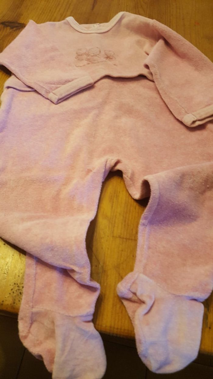 Pyjama velours Petit Bateau