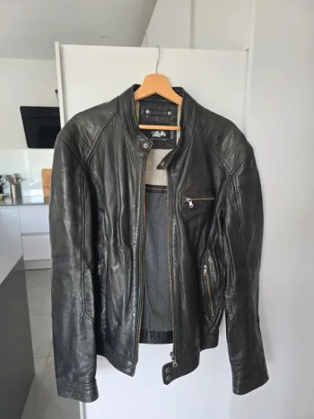 Veste cuir