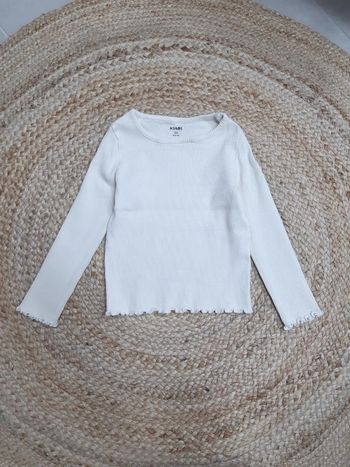 Haut manches longues côtelé Kiabi 3 ans