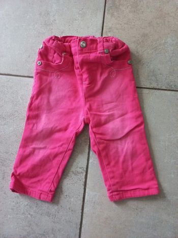 Pantalon rose Tissaia 9 mois