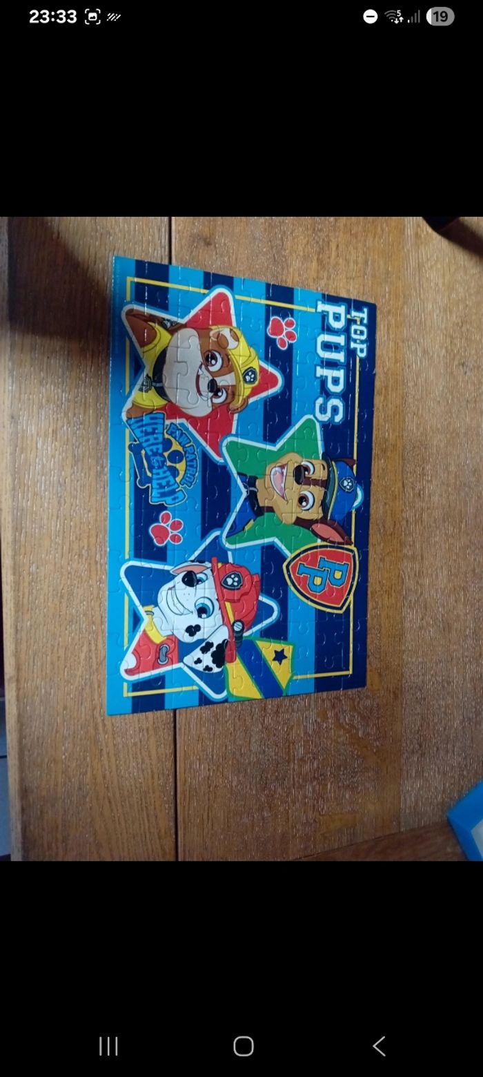 Puzzle pat patrouille 99 pièces. - photo numéro 2