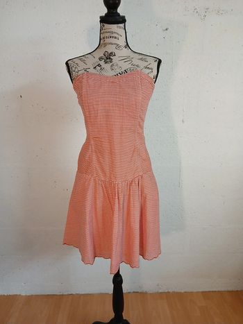 Robe bustier 3 suisses tbe 38