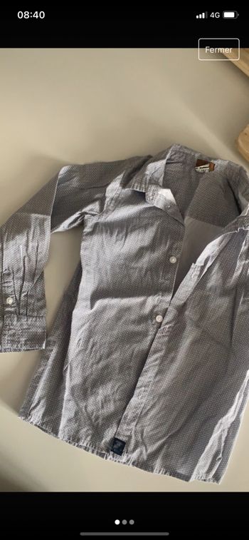 Chemise garçon.