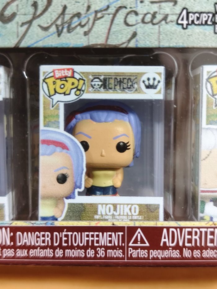 Boîte 4 Bitty Pop! - One Piece (Nami, Arlong, Nojiko, Smoker) - photo numéro 4