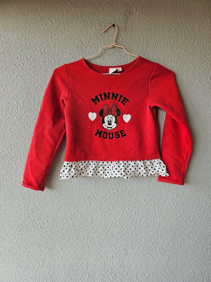 Blouse épaisse minnie pour fille - photo numéro 4