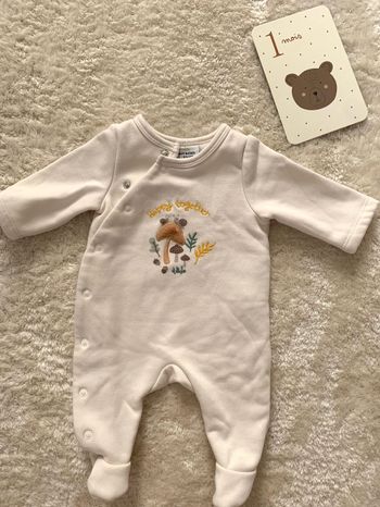 Grenouillère pyjama hiver 3 mois