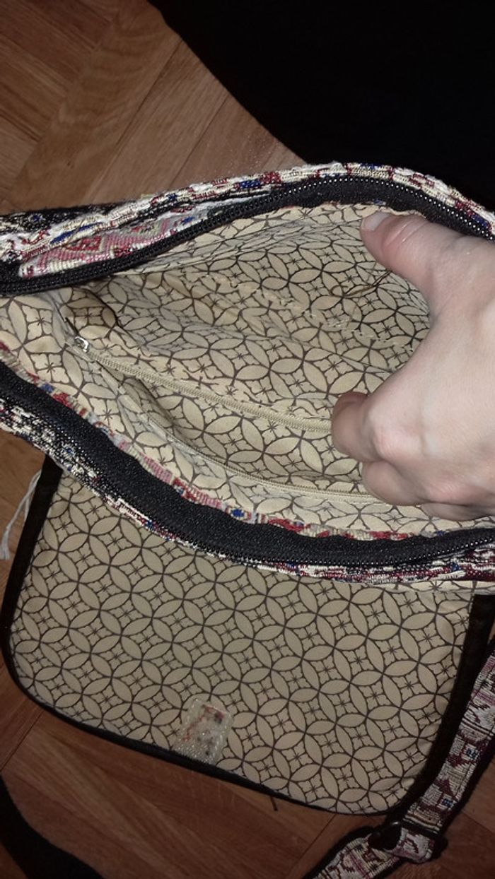 Petit sac bandoulière ethnique - photo numéro 3