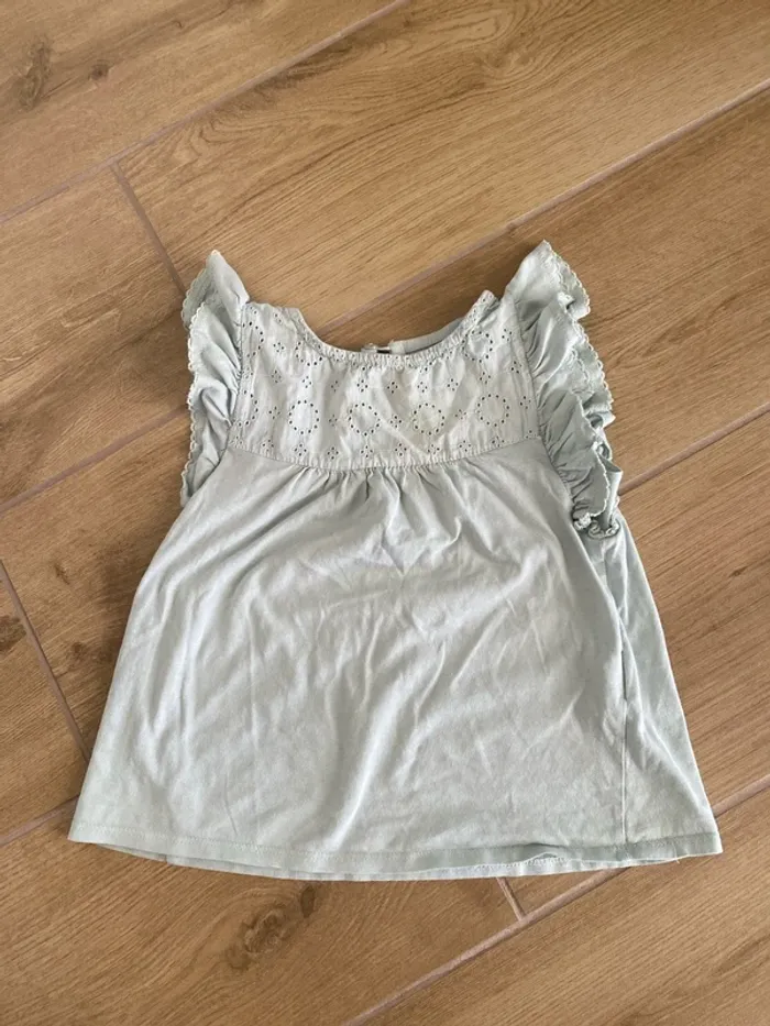 Tee-shirts à volant 8 ans kiabi menthe 🍃