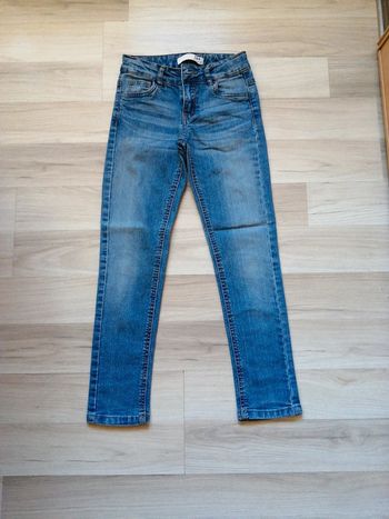 Jean ceinture réglable