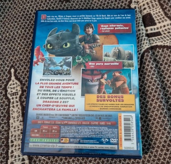 Dvd Dragon 2 (Dreamworks) - photo numéro 2