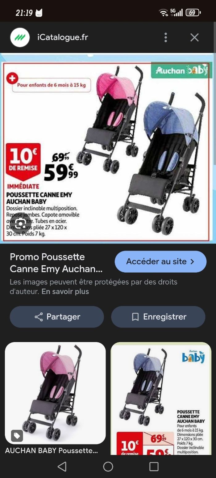 Poussette canne - photo numéro 5