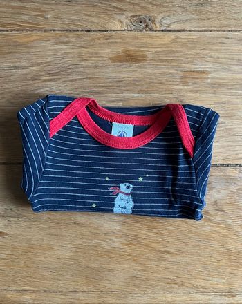 Body ML Petit Bateau 9 mois