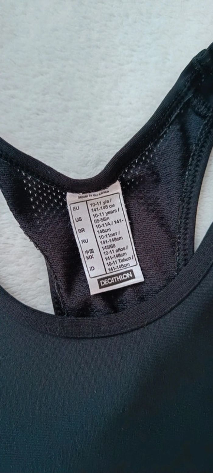 Brassière de sport fille 10-11 ans - photo numéro 2