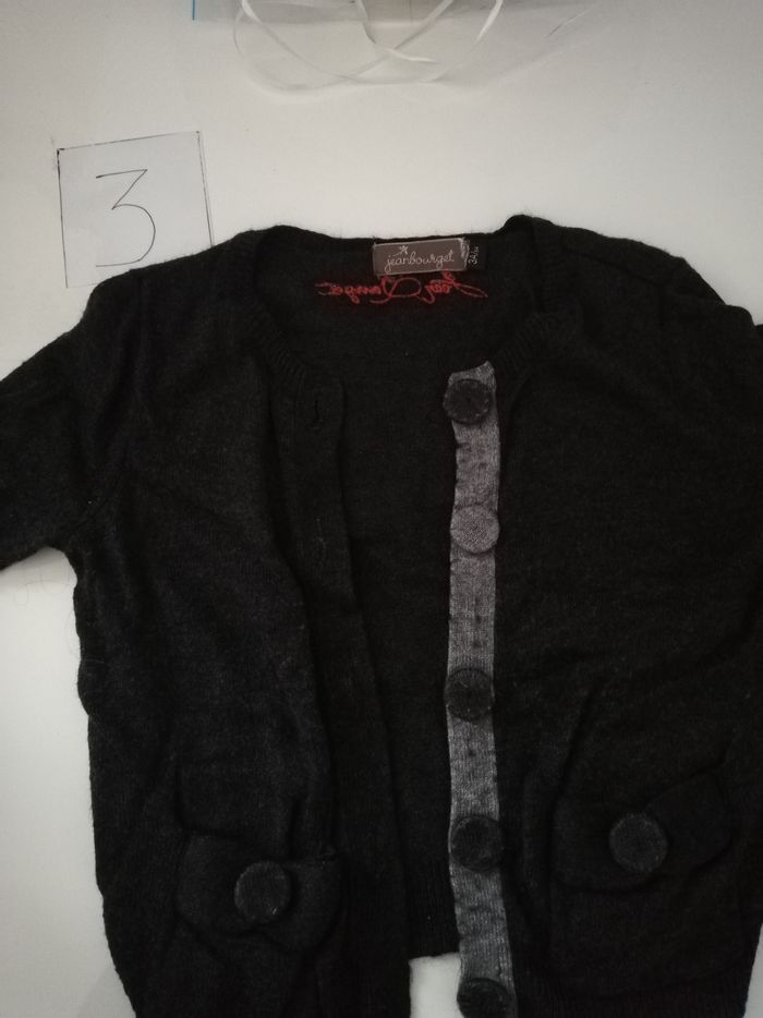 Lot de 2 gilets gris 3ans - photo numéro 2