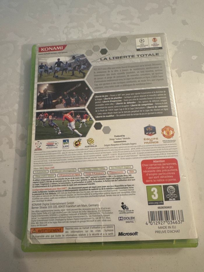 Jeu Xbox 360 – PES 2011 – Pro Evolution Soccer - photo numéro 2