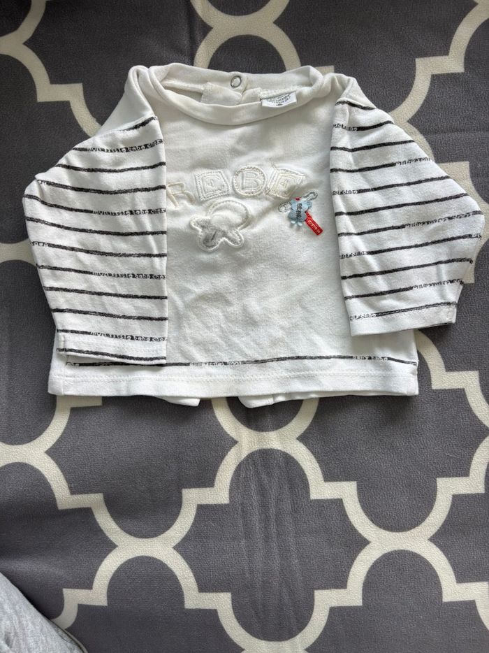 Tee-shirt bébé manches longues les bébés sont comme ça - photo numéro 1
