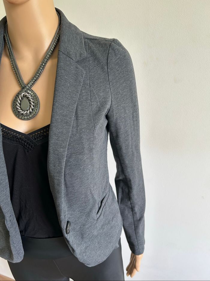 Blazer gris Even&Odd taille XS jamais porté - photo numéro 4