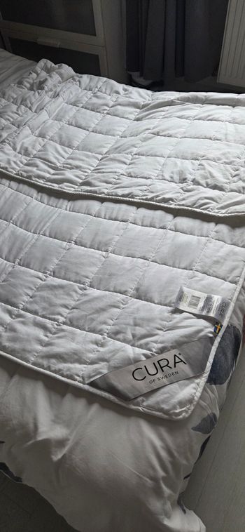 Couette lestée 7 kg Cura Of Sweden + 2 housses + 2 taies + sac de transport