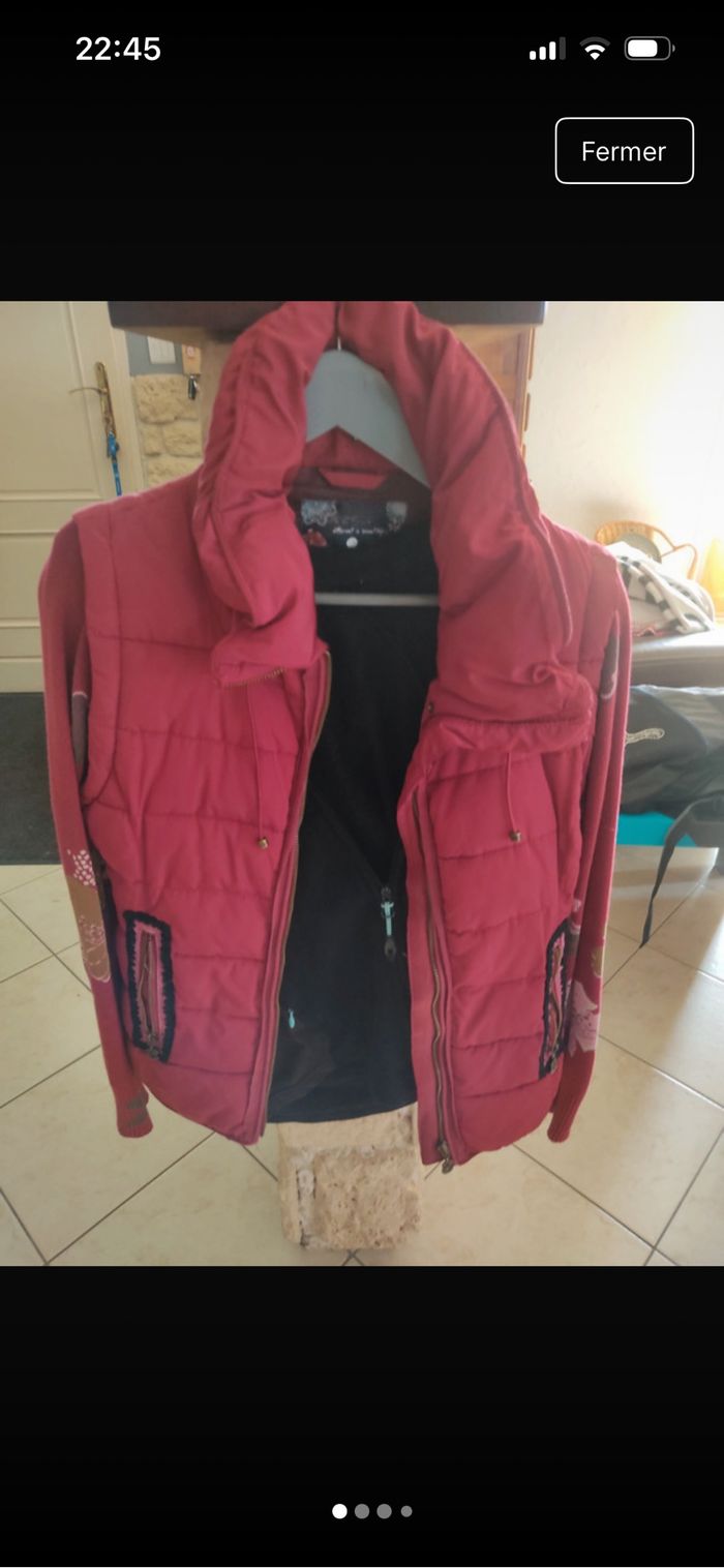 Veste matelassée 2en 1 desigual