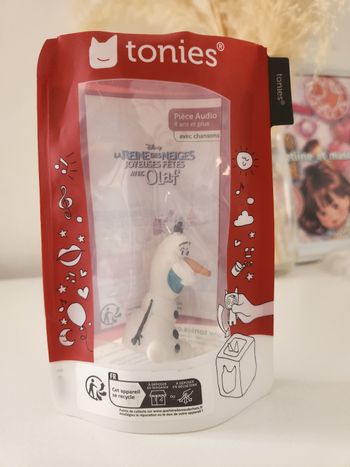 Figurines tonies Disney olaf la reine des neiges