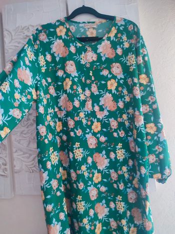 Robe fleurie d'été 💐 longue taille XXL