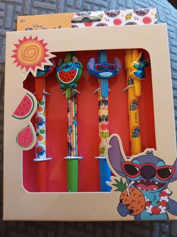 Set de stylos stitch