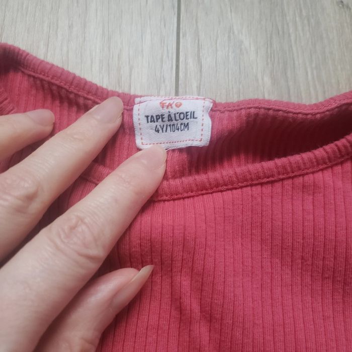 Tee-shirt fille Tape à l'oeil 4 ans - photo numéro 2