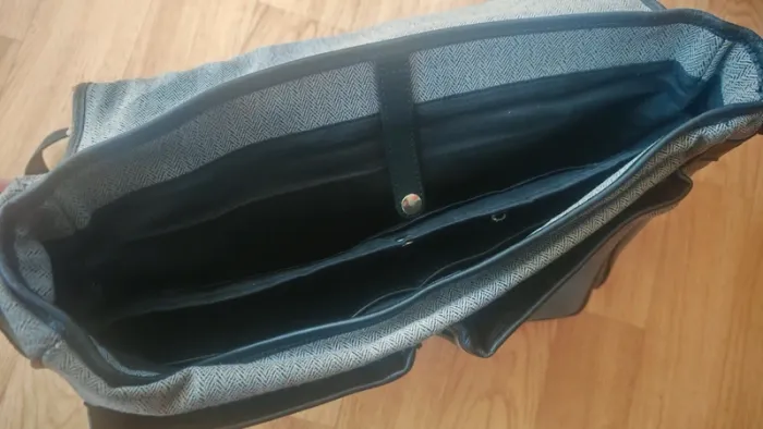 Besace Lancaster en toile - à réparer - photo numéro 6