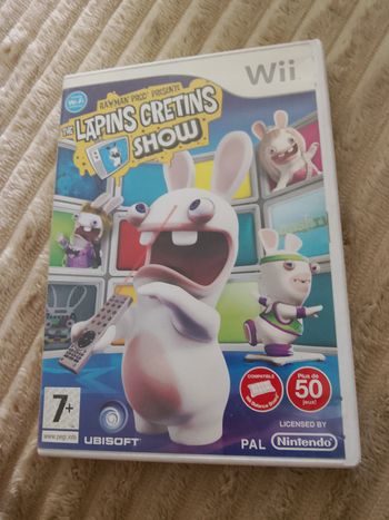 The lapins crétins show nintendo wii
