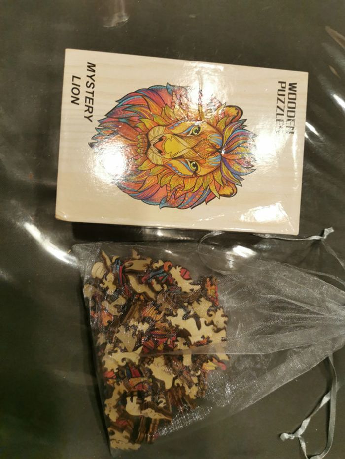 Puzzle en bois Mystery Lion wooden puzzles - photo numéro 3