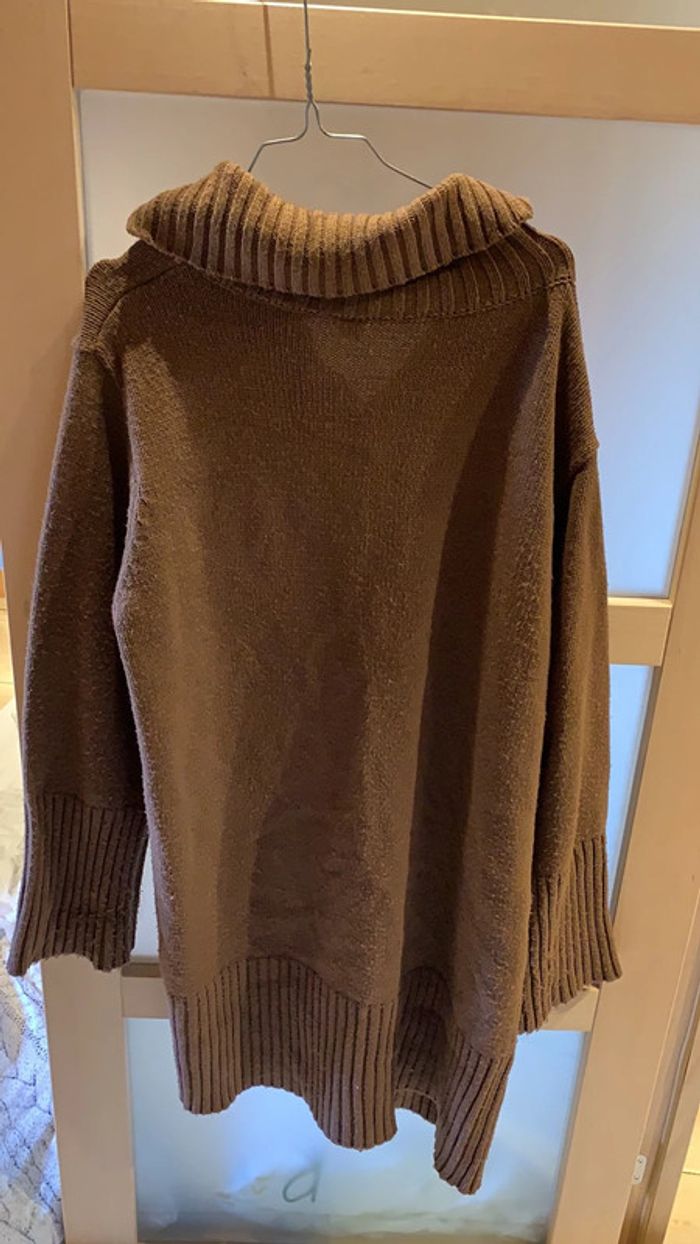 Veste longue épaisse marron 46/48 - photo numéro 4