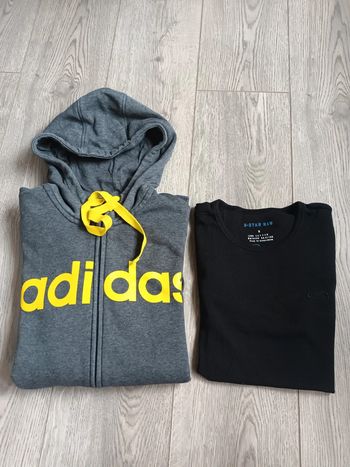 Veste adidas + tee shirt G-star