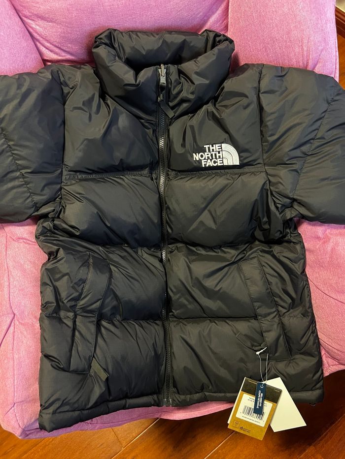 Doudoune classique noire THE NORTH FACE, unisexe, taille L