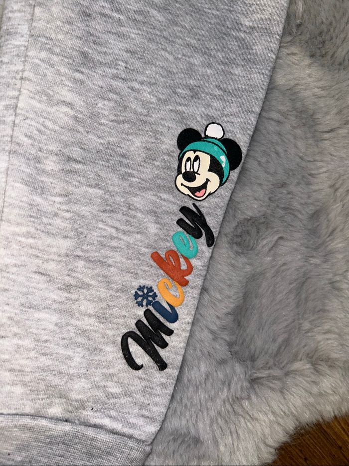 Pantalon souple gris Mickey - 18 mois - Disney Baby - photo numéro 4