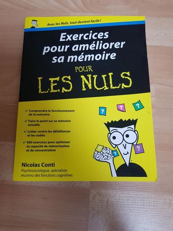 Livre les nuls pour la memoire
