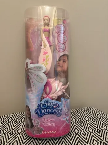Lansay - Poupée volante Sky Dancer Fushia Fantasy