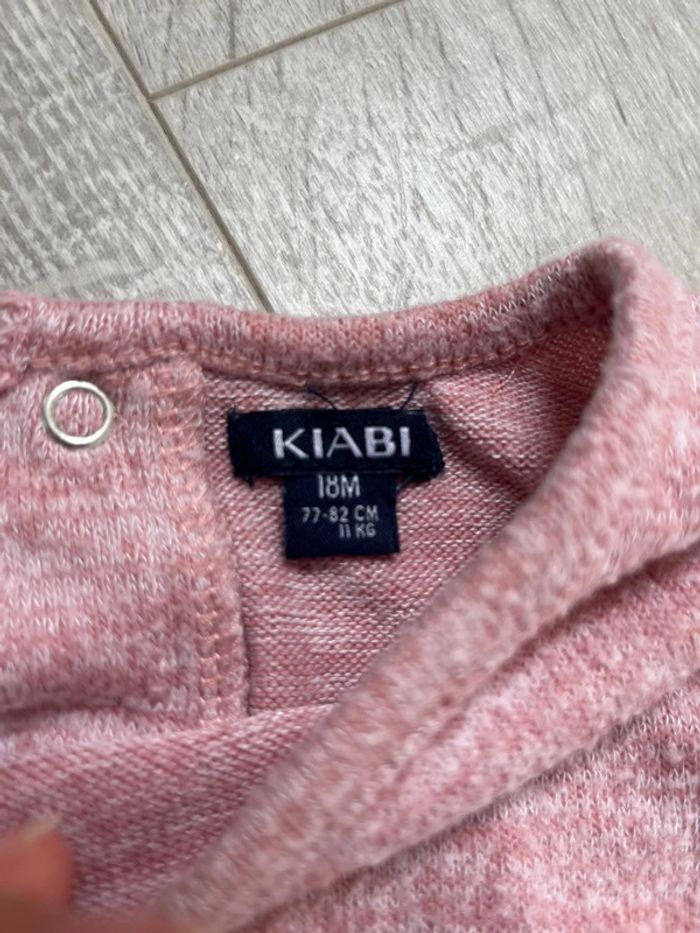 Teeshirts manche longue 18 mois rose - photo numéro 2