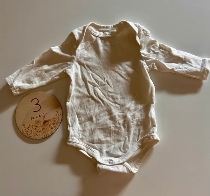 Lot de 3 bodys filles - photo numéro 2