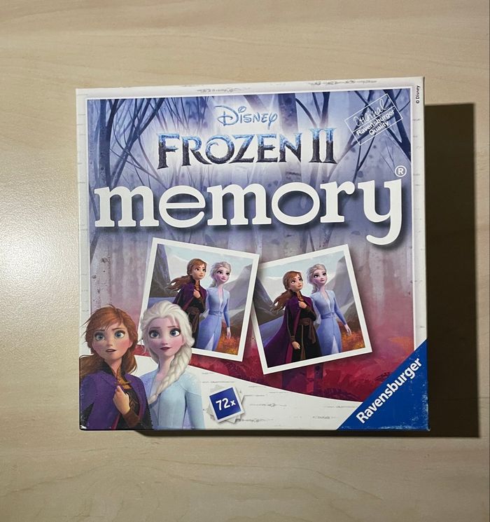 Jeu Memory reine des neiges Disney 4 ans+