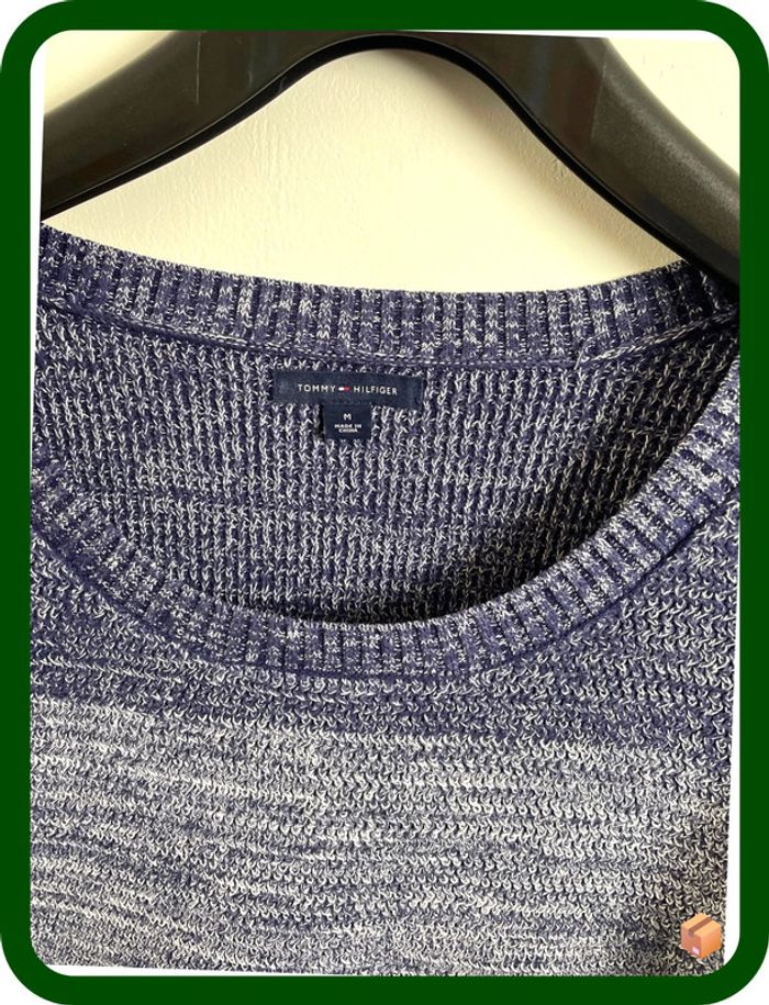 👚 Pull femme Tommy Hilfiger – Taille M – Coton – Manches 3/4 - photo numéro 2
