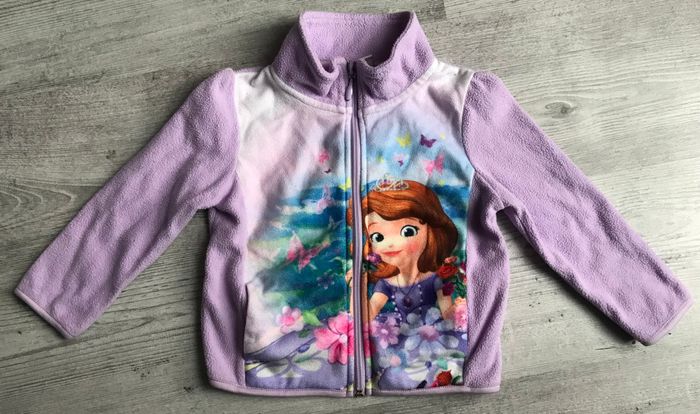 Gilet polaire 4 ans Princesse Sofia