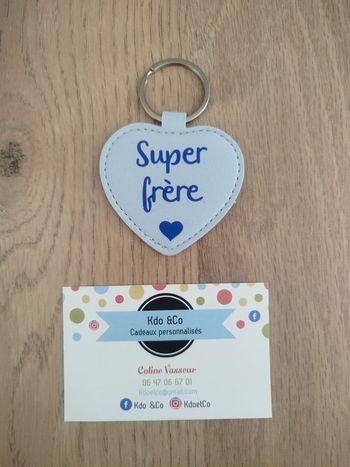 Porte-clé similicuir super frère