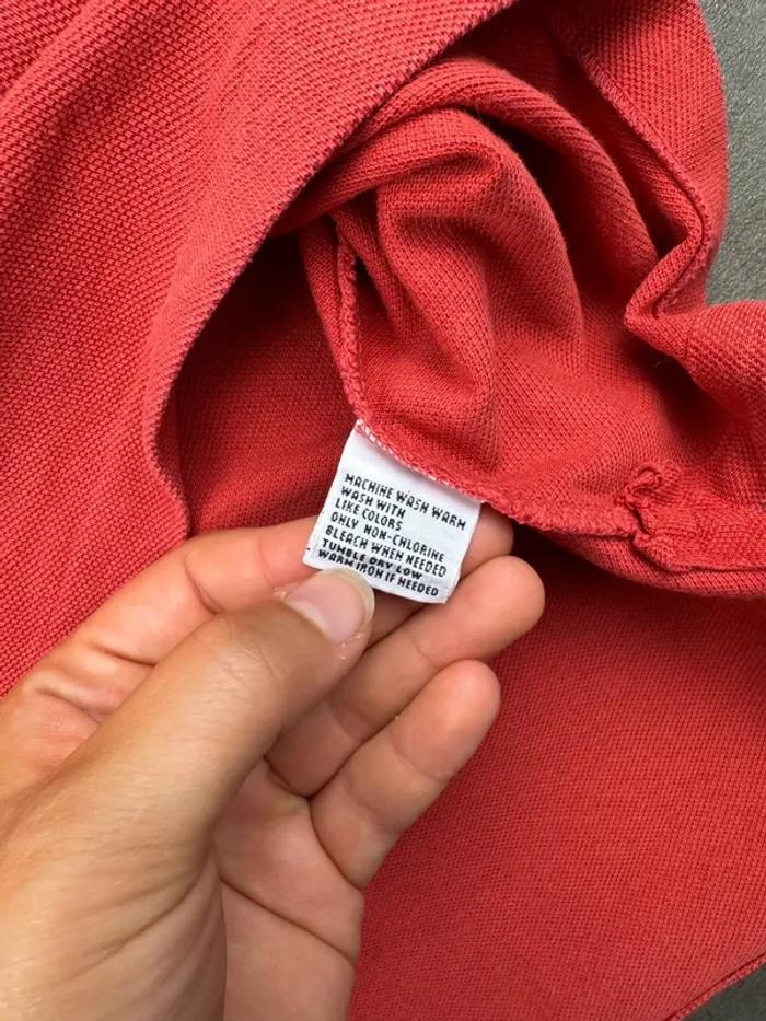 Polo Ralph Lauren Rouge Orange Taille M - photo numéro 7