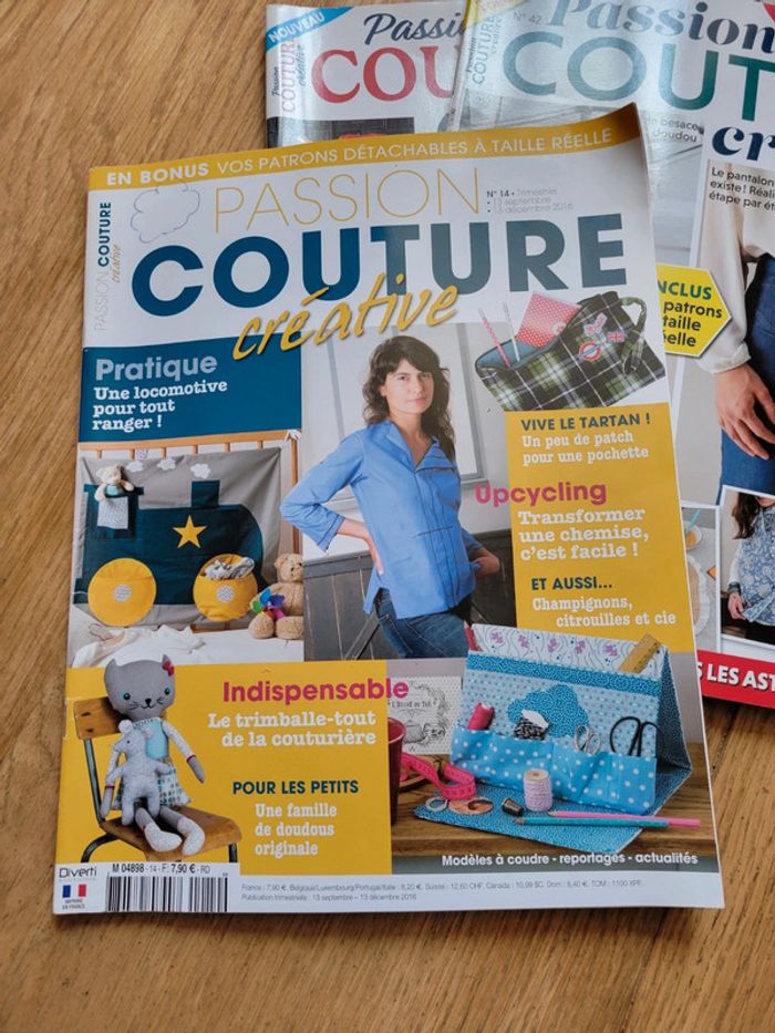 Lot de magazines couture - photo numéro 4